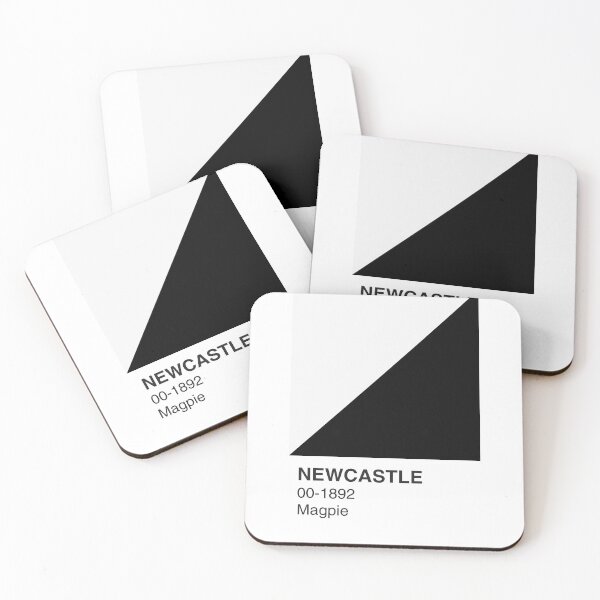 Item preview, Newcastle Magpie Colour Swatch - Full Width designed and sold by The Colourful Game.