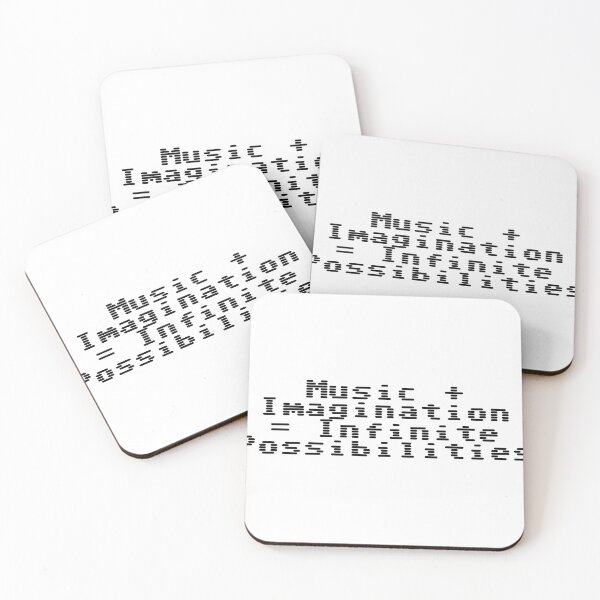 Item preview, Music + Imagination = Infinite Possibilities designed and sold by Ninjacatoff.