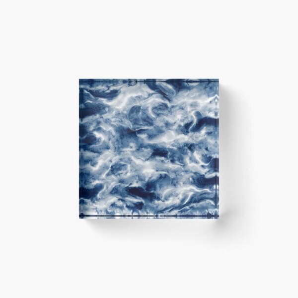 Item preview, Abstract White Smoke Clouds Night Sky designed and sold by calibrit.