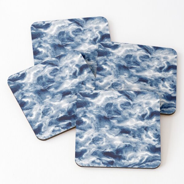Item preview, Cielo nocturno de nubes de humo blanco abstracto designed and sold by calibrit.