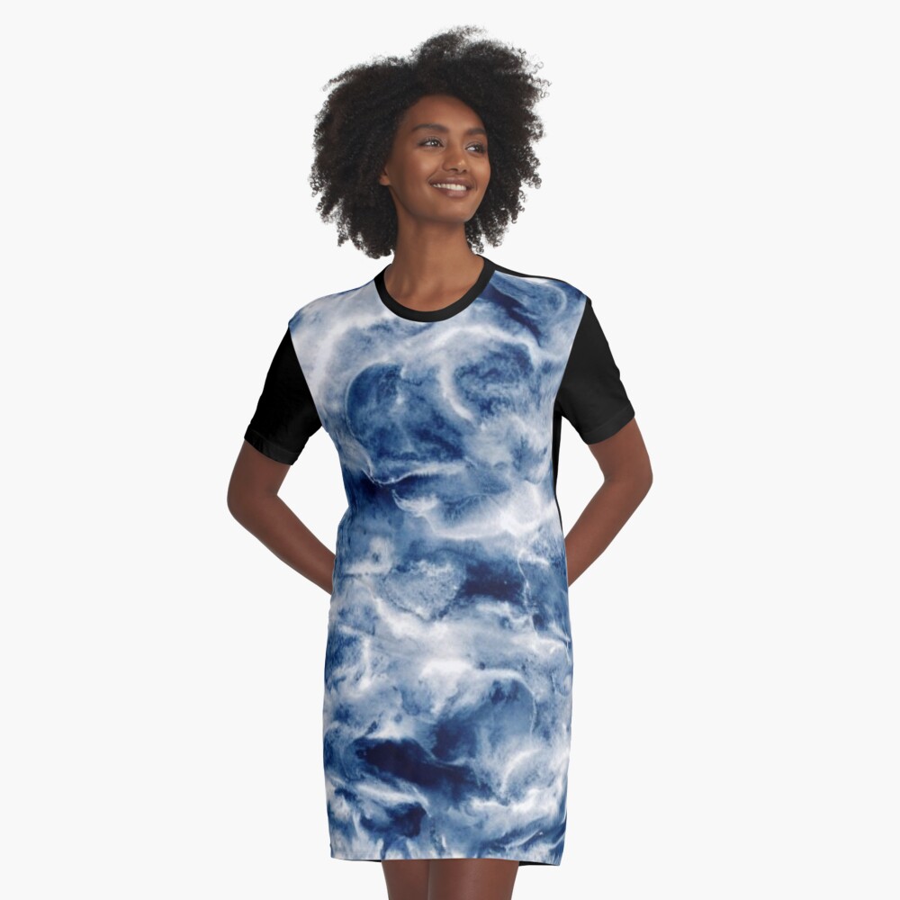 Item preview, Graphic T-Shirt Dress designed and sold by calibrit.