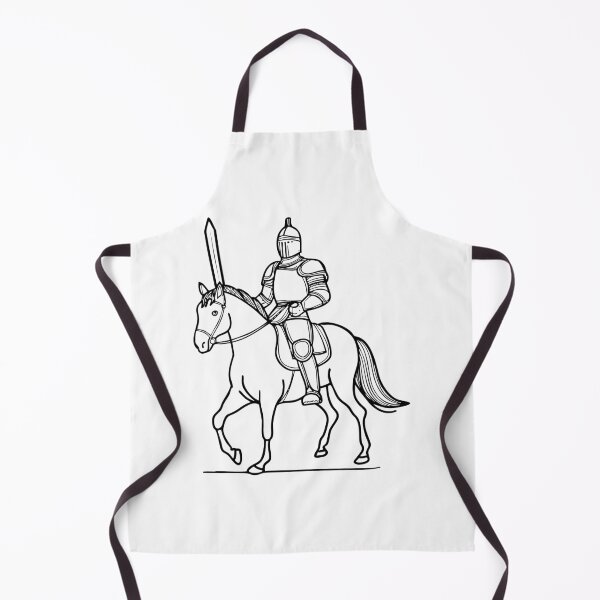 Item preview, Fully armored knight on horseback leading a battalion forward designed and sold by rasagamastore.