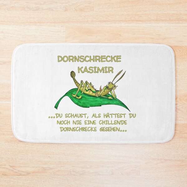 Item preview, Thorn grasshopper Kasimir chills for a while designed and sold by morhoth.
