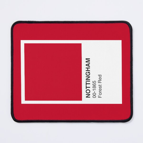 Item preview, Nottingham Red Forest Colour Swatch - Red Border designed and sold by The Colourful Game.