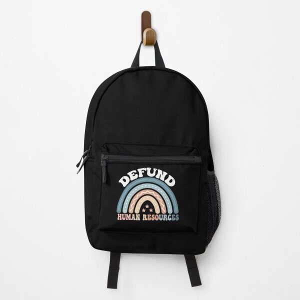 Item preview, Defund Human Resources - Groovy Boho Rainbow designed and sold by Smix Pixels.