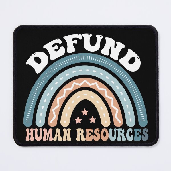 Item preview, Defund Human Resources - Groovy Boho Rainbow designed and sold by Smix Pixels.