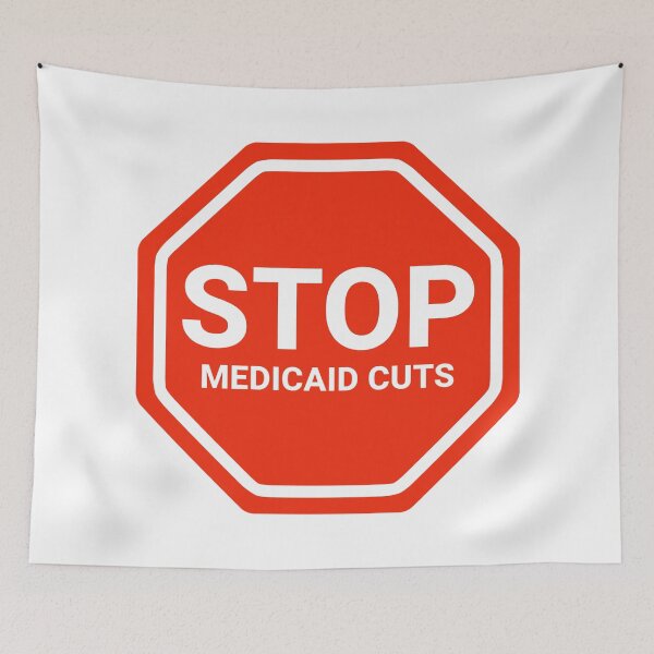 Item preview, Stop Medicaid cuts  designed and sold by Rachel the Artist .