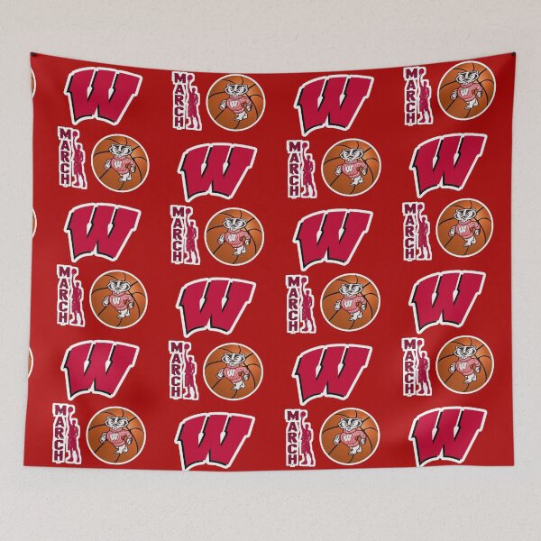 Item preview, Wisconsin Basketball designed and sold by WoodburyLake.