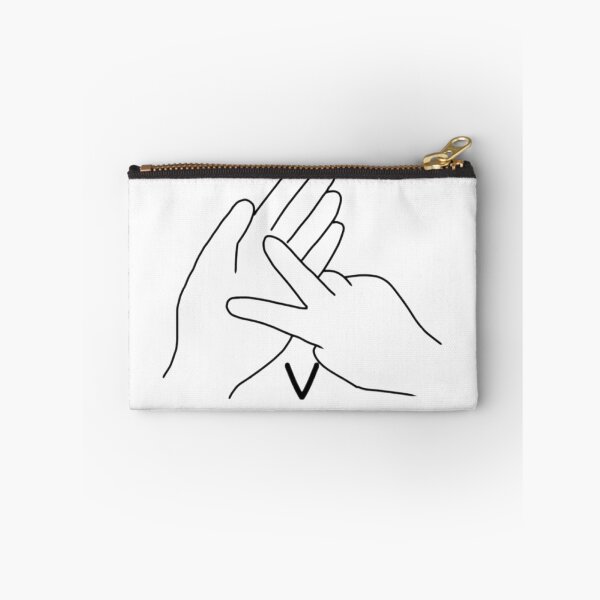 Item preview, BSL sign letter V designed and sold by Artistkhg.