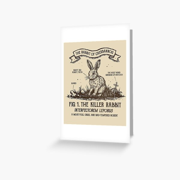 Item preview, The Rabbit of Caerbannog designed and sold by kg07.