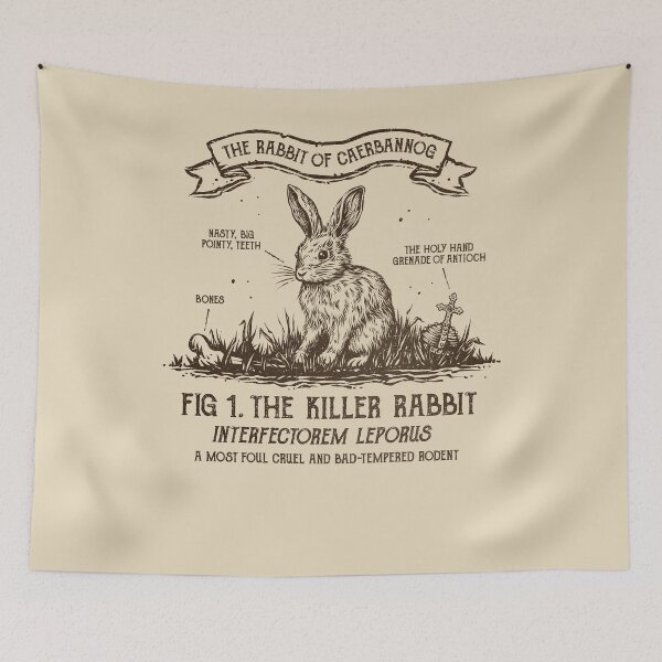Item preview, The Rabbit of Caerbannog designed and sold by kg07.