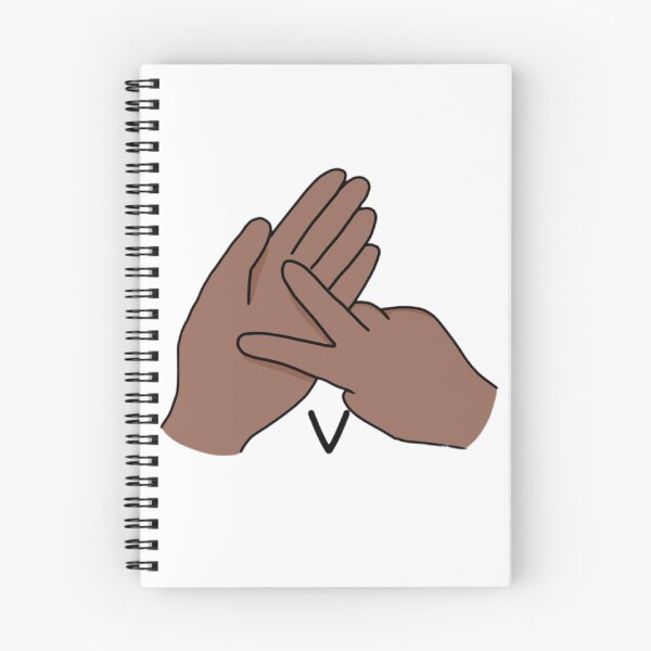 Item preview, BSL sign letter V designed and sold by Artistkhg.