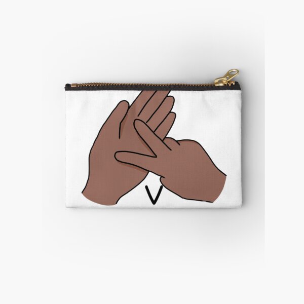 Item preview, BSL sign letter V designed and sold by Artistkhg.