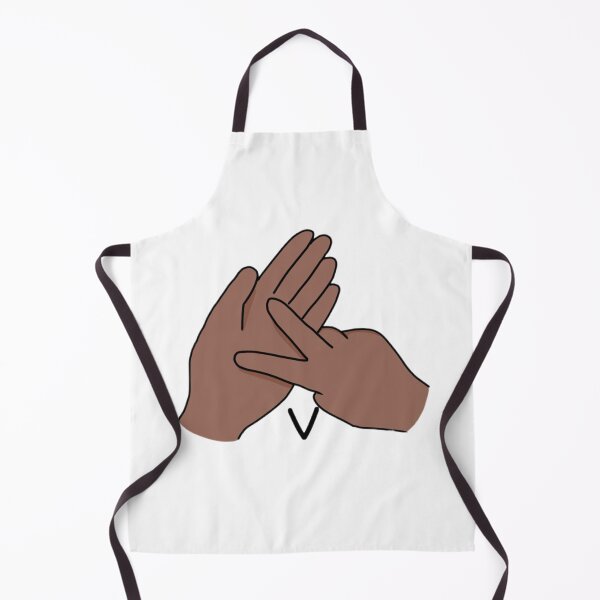 Item preview, BSL sign letter V designed and sold by Artistkhg.