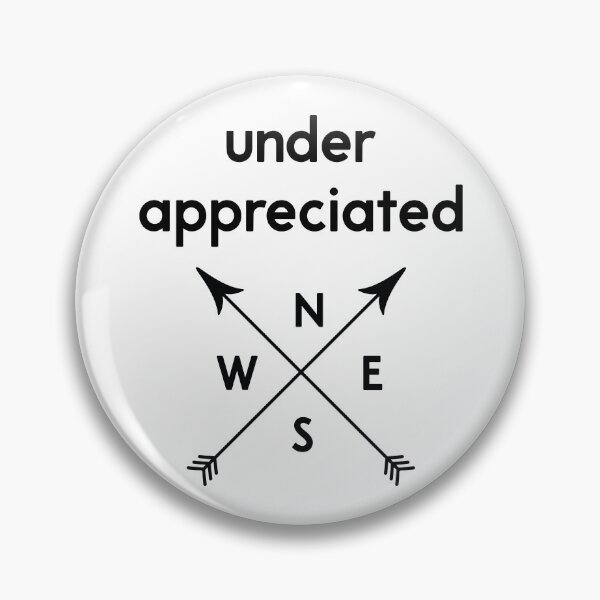Item preview, Underappreciated Compass – Minimalist Directional Design designed and sold by OpsDesing.