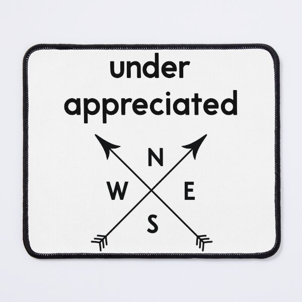 Item preview, Underappreciated Compass – Minimalist Directional Design designed and sold by OpsDesing.