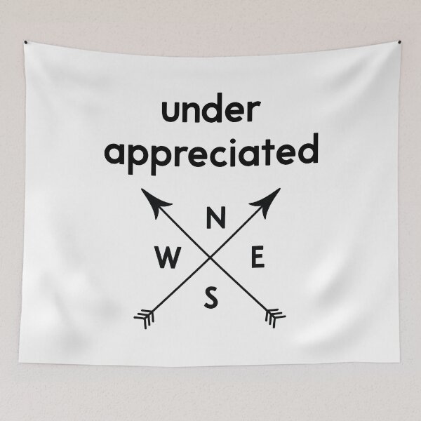 Item preview, Underappreciated Compass – Minimalist Directional Design designed and sold by OpsDesing.