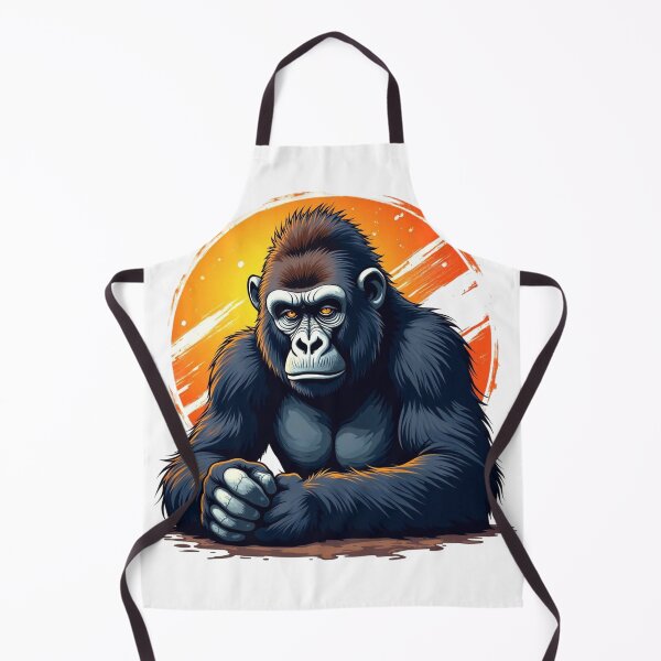 Item preview, Gorilla Illustration designed and sold by CreativeGorillas.