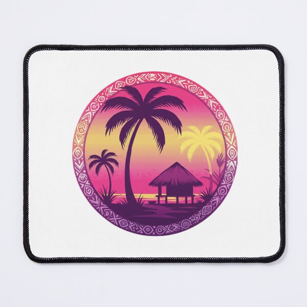 Item preview, PALM TREE PACIFIC Pink designed and sold by Pacific Creations.