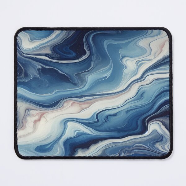 Item preview, Into the Blue Distorted Marble designed and sold by Stageless Designs.