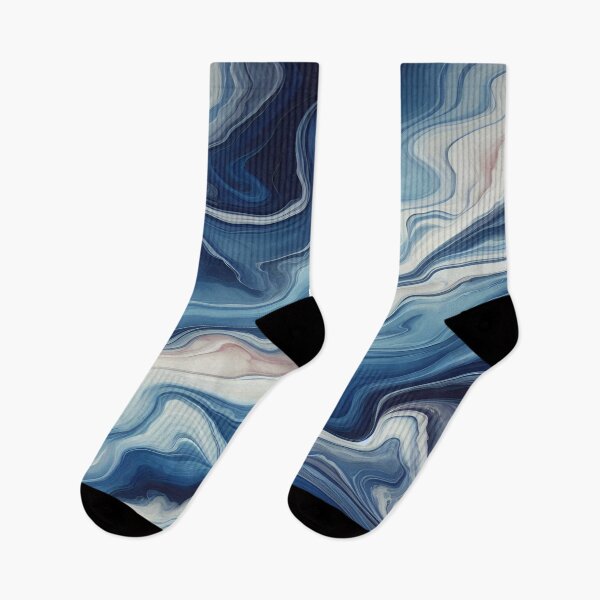 Item preview, Into the Blue Distorted Marble  designed and sold by Stageless Designs.