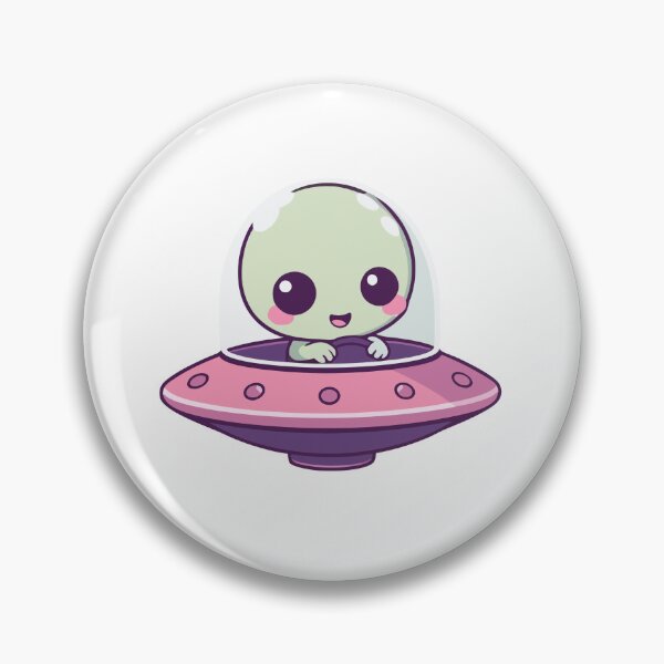 Item preview, Alien in a UFO designed and sold by Prymon.