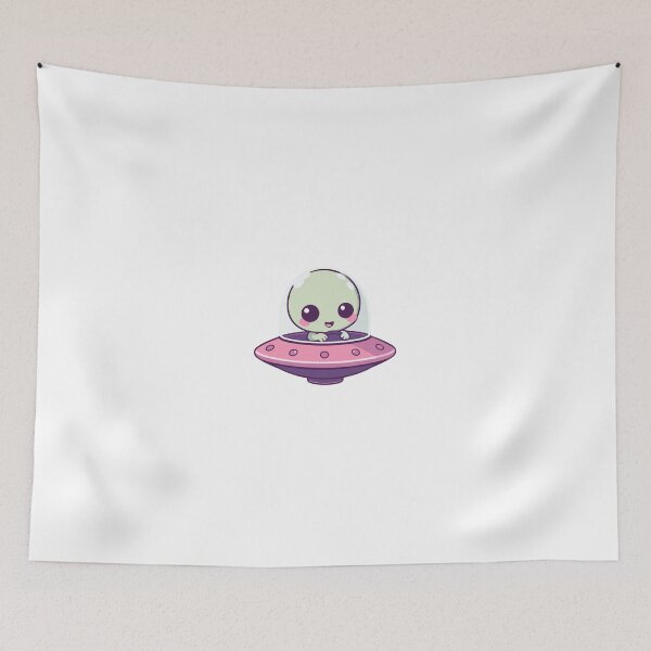 Item preview, Alien in a UFO designed and sold by Prymon.