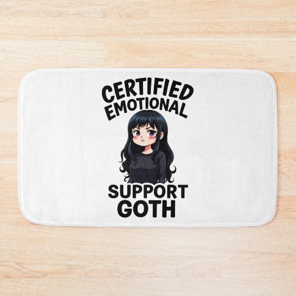 Item preview, Certified Emotional Support Goth designed and sold by PEC-Studio.