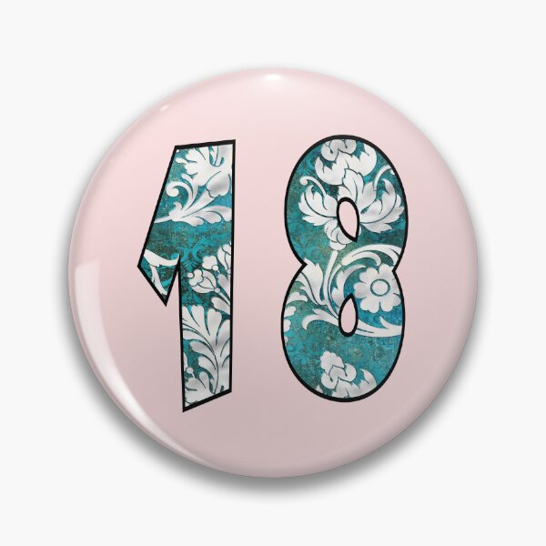 Item preview, 18th Birthday EIGHTEEN designed and sold by minimalartstory.