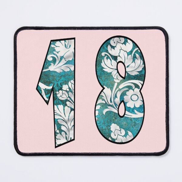 Item preview, 18th Birthday EIGHTEEN designed and sold by minimalartstory.