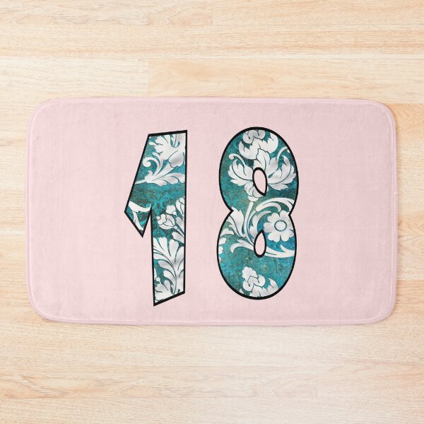 Item preview, 18th Birthday EIGHTEEN designed and sold by minimalartstory.