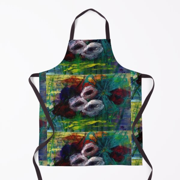 Item preview, Polish Flowerbed with White and Red Poppies designed and sold by Marzena Salwowska.