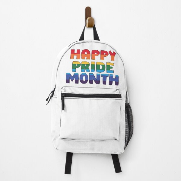 Item preview, Happy Pride Month Rainbow Typography designed and sold by Sensepiphoria.
