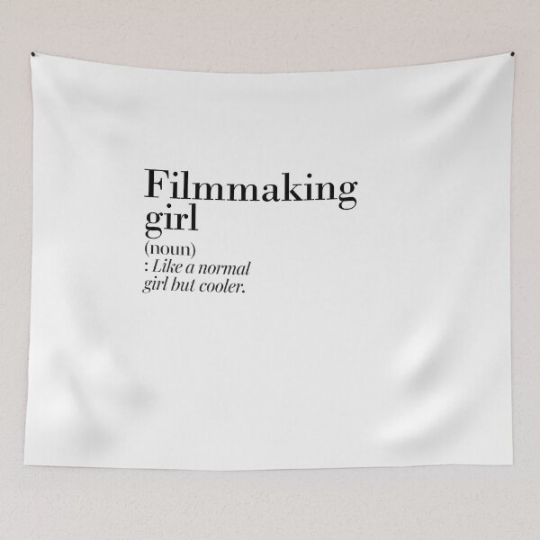 Item preview, Filmmaking Girl Definition - Funny Filmmaking Lover designed and sold by Watsonarts.