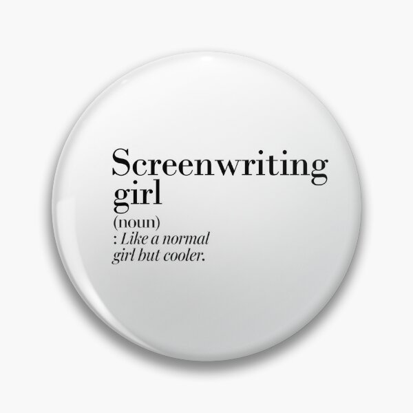 Item preview, Screenwriting Girl Definition - Funny Screenwriting Lover designed and sold by Watsonarts.