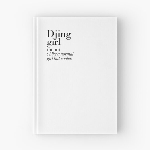 Item preview, Djing Girl Definition - Funny Djing Lover designed and sold by Watsonarts.