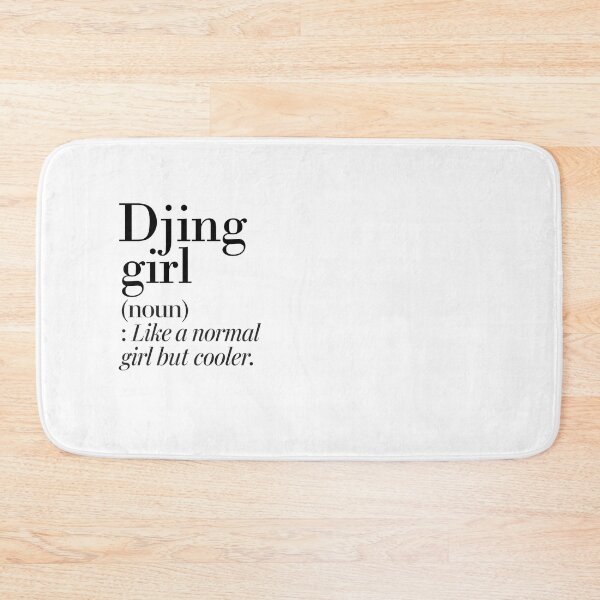 Item preview, Djing Girl Definition - Funny Djing Lover designed and sold by Watsonarts.