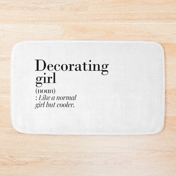 Item preview, Decorating Girl Definition - Funny Decorating Lover designed and sold by Watsonarts.