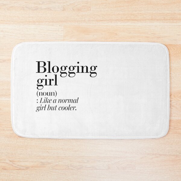 Item preview, Blogging Girl Definition - Funny Blogging Lover designed and sold by Watsonarts.