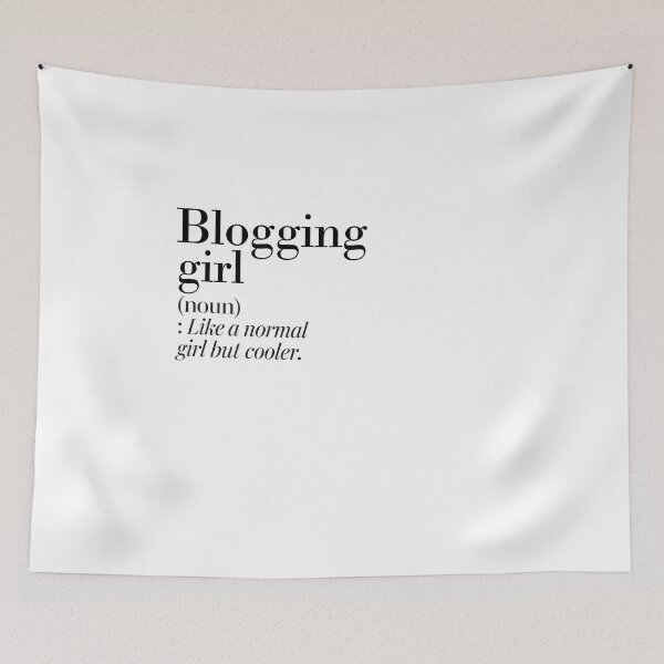 Item preview, Blogging Girl Definition - Funny Blogging Lover designed and sold by Watsonarts.