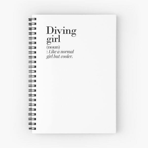 Item preview, Diving Girl Definition - Funny Diving Lover designed and sold by Watsonarts.