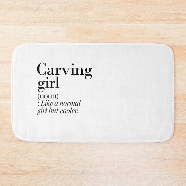 Item preview, Carving Girl Definition - Funny Carving Lover designed and sold by Watsonarts.