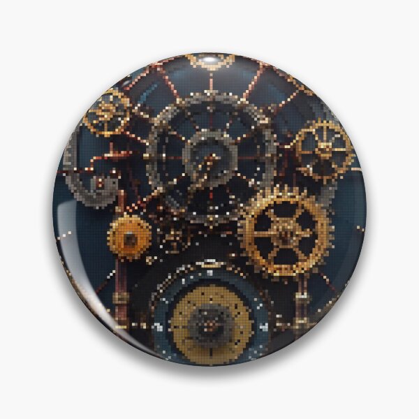 Item preview, Victorian time gear clock designed and sold by VidyoeDesigns67.
