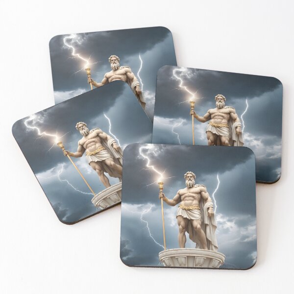 Item preview, Ancient Greek God Zeus Mythological Art designed and sold by PrometheusStyle.