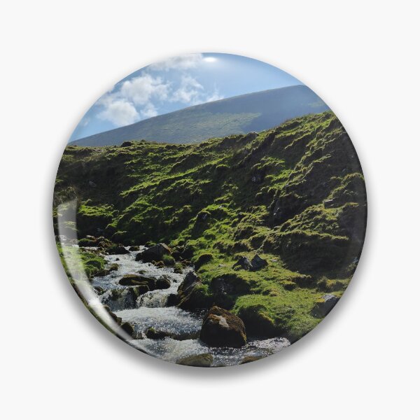 Item preview, Water stream past Benbulbin Mountain in Ireland designed and sold by MinaBohl.