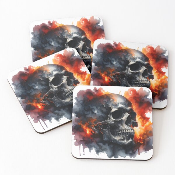 Item preview, Cráneo ardiente designed and sold by h00ch2003.