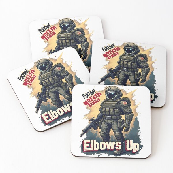 Item preview, Foxtrot Delta Tango – Elbows Up designed and sold by El Alkimizta Art Store.