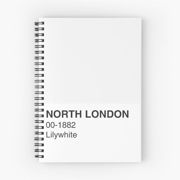 Item preview, North London Lilywhite Colour Swatch - Full Width designed and sold by The Colourful Game.