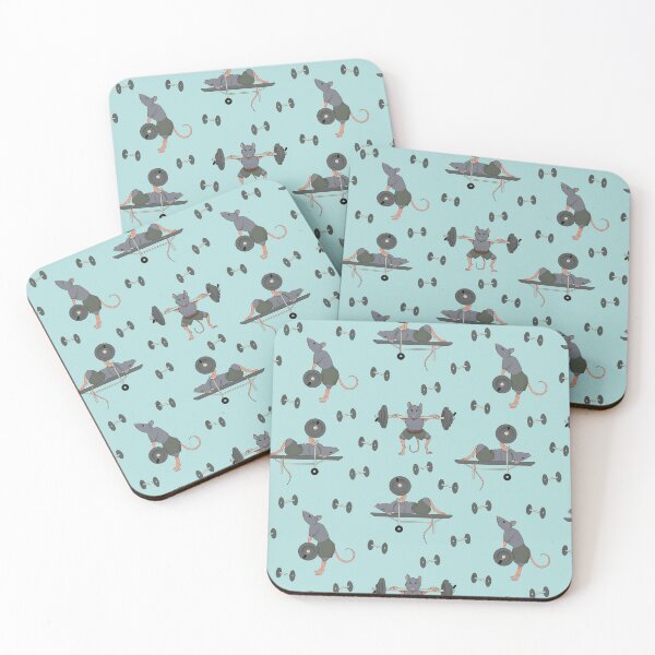 Item preview, Gym Rat Pattern designed and sold by Alpine Studio Art.