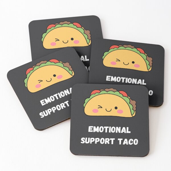 Item preview, Emotional Support Taco designed and sold by Lotsalaughta.